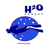 H2 O Sanary logo