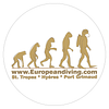 European Diving School logo
